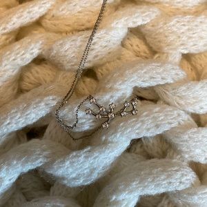 Sterling silver Virgo charmed aroma necklace